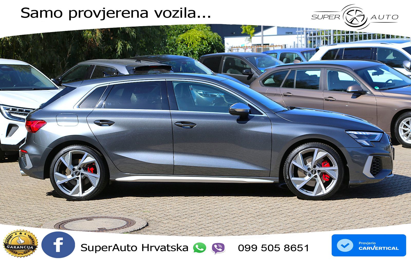 Audi S3 2.0 TFSI (310 KS) quattro S tronic LED+GR SJED+ACC