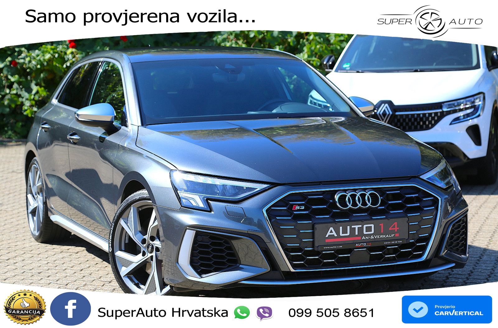 Audi S3 2.0 TFSI (310 KS) quattro S tronic LED+GR SJED+ACC