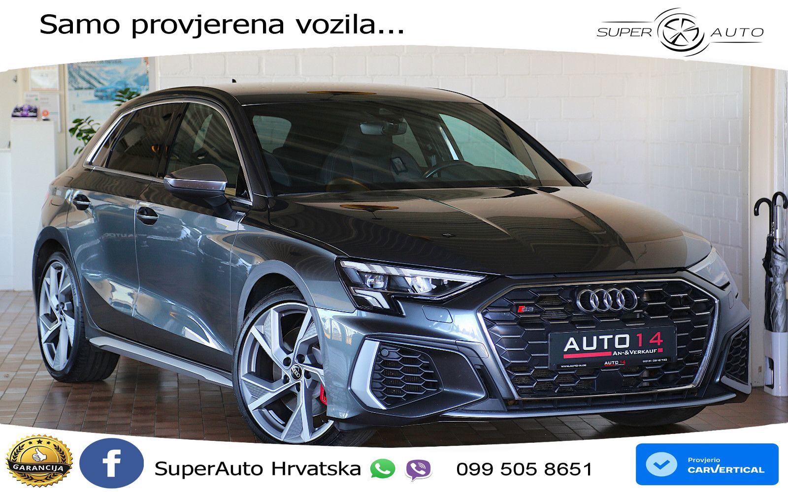 Audi S3 2.0 TFSI (310 KS) quattro S tronic LED+GR SJED+ACC