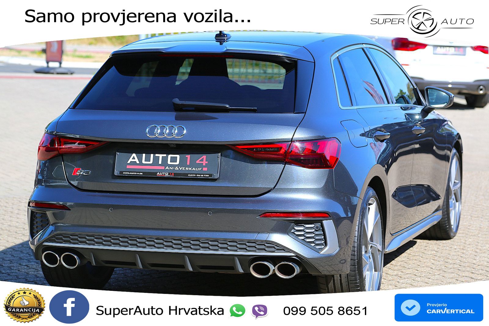 Audi S3 2.0 TFSI (310 KS) quattro S tronic LED+GR SJED+ACC