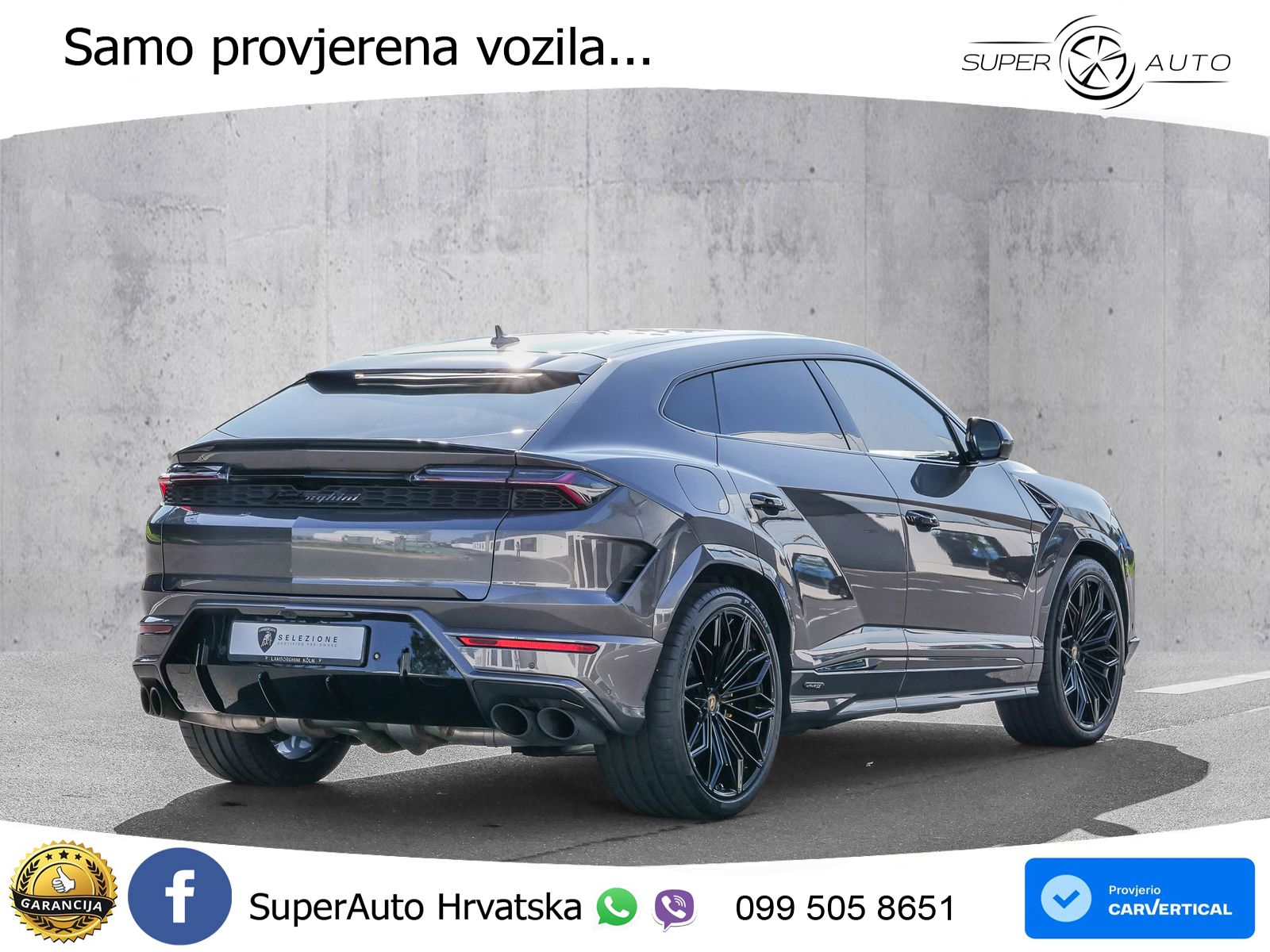 Lamborghini Urus SE 4.0 V8 (800 KS) 4WD Automatic LED+GR SJED+ACC