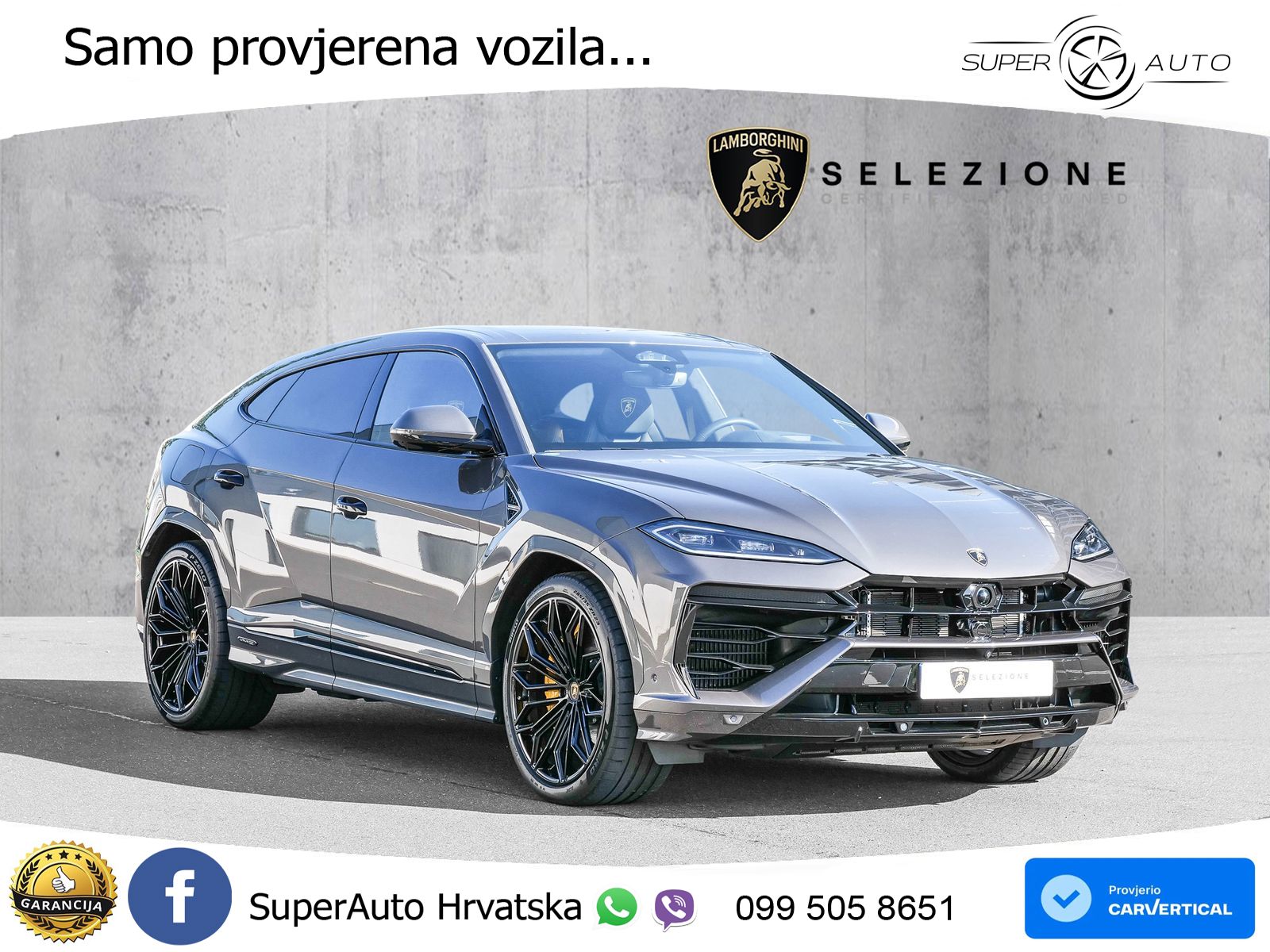 Lamborghini Urus SE 4.0 V8 (800 KS) 4WD Automatic LED+GR SJED+ACC