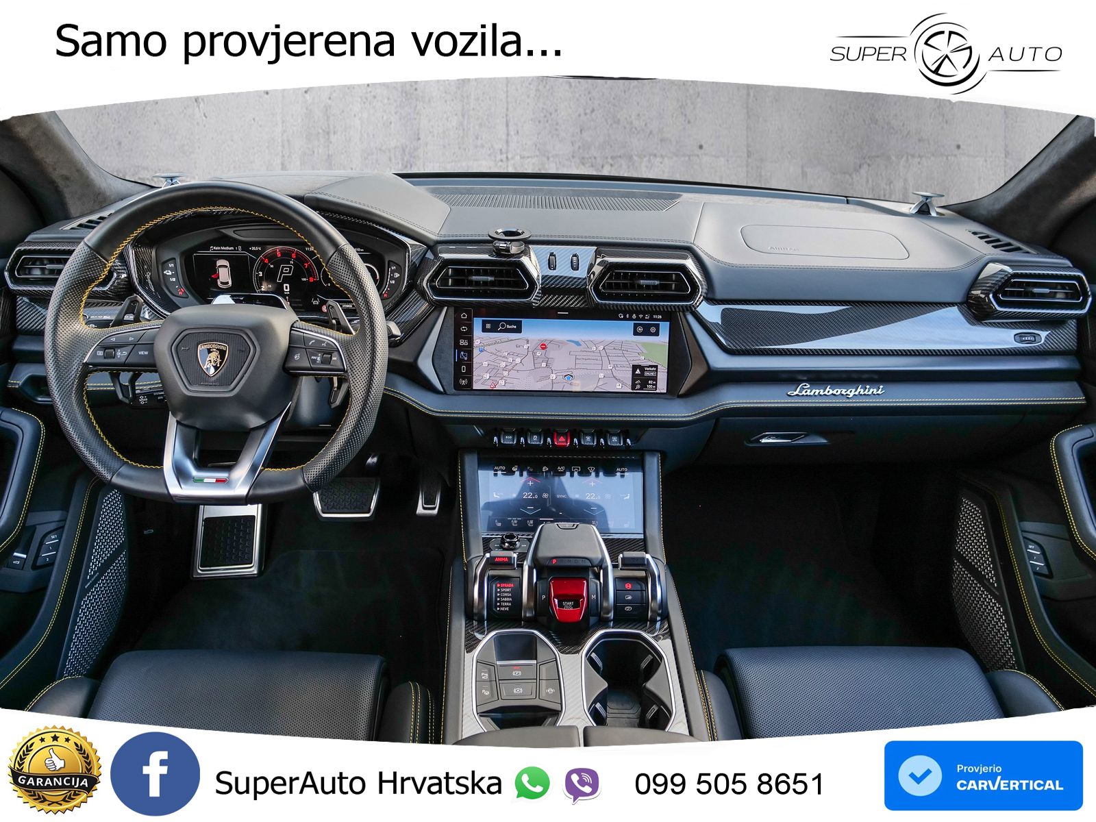 Lamborghini Urus SE 4.0 V8 (800 KS) 4WD Automatic LED+GR SJED+ACC