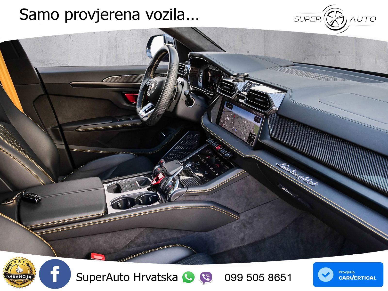 Lamborghini Urus SE 4.0 V8 (800 KS) 4WD Automatic LED+GR SJED+ACC