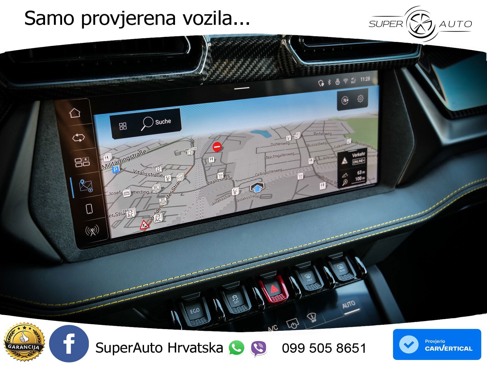 Lamborghini Urus SE 4.0 V8 (800 KS) 4WD Automatic LED+GR SJED+ACC