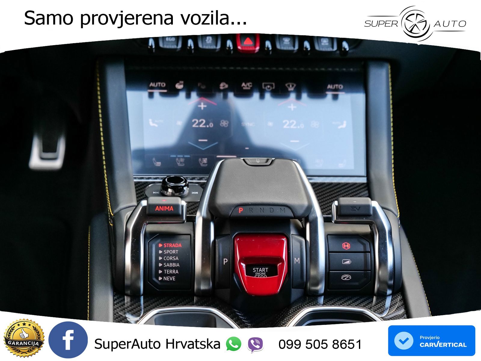 Lamborghini Urus SE 4.0 V8 (800 KS) 4WD Automatic LED+GR SJED+ACC