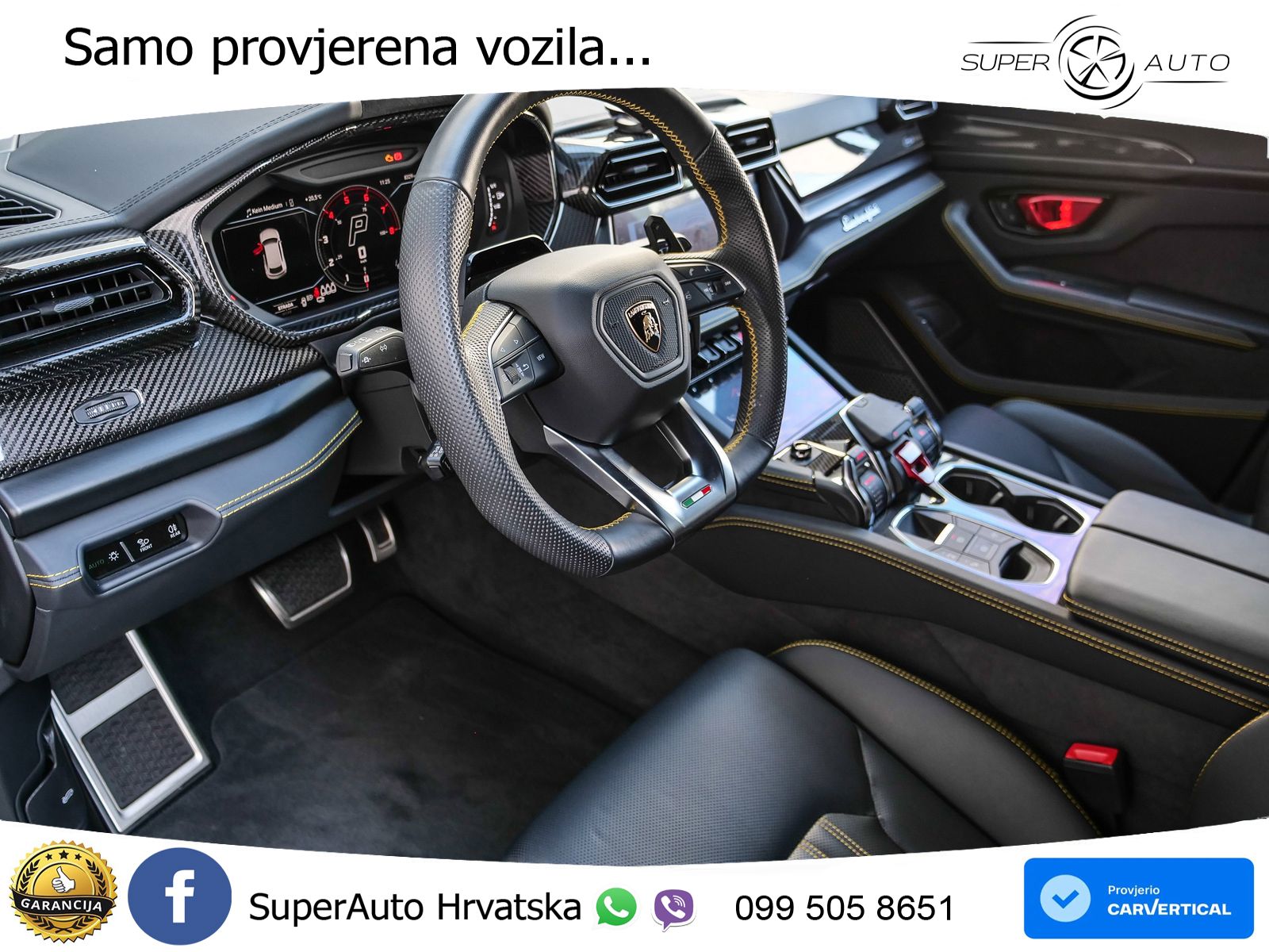 Lamborghini Urus SE 4.0 V8 (800 KS) 4WD Automatic LED+GR SJED+ACC