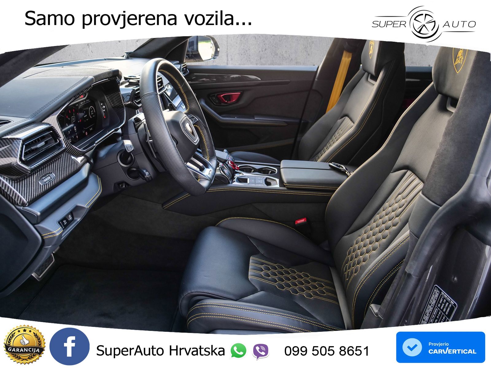 Lamborghini Urus SE 4.0 V8 (800 KS) 4WD Automatic LED+GR SJED+ACC