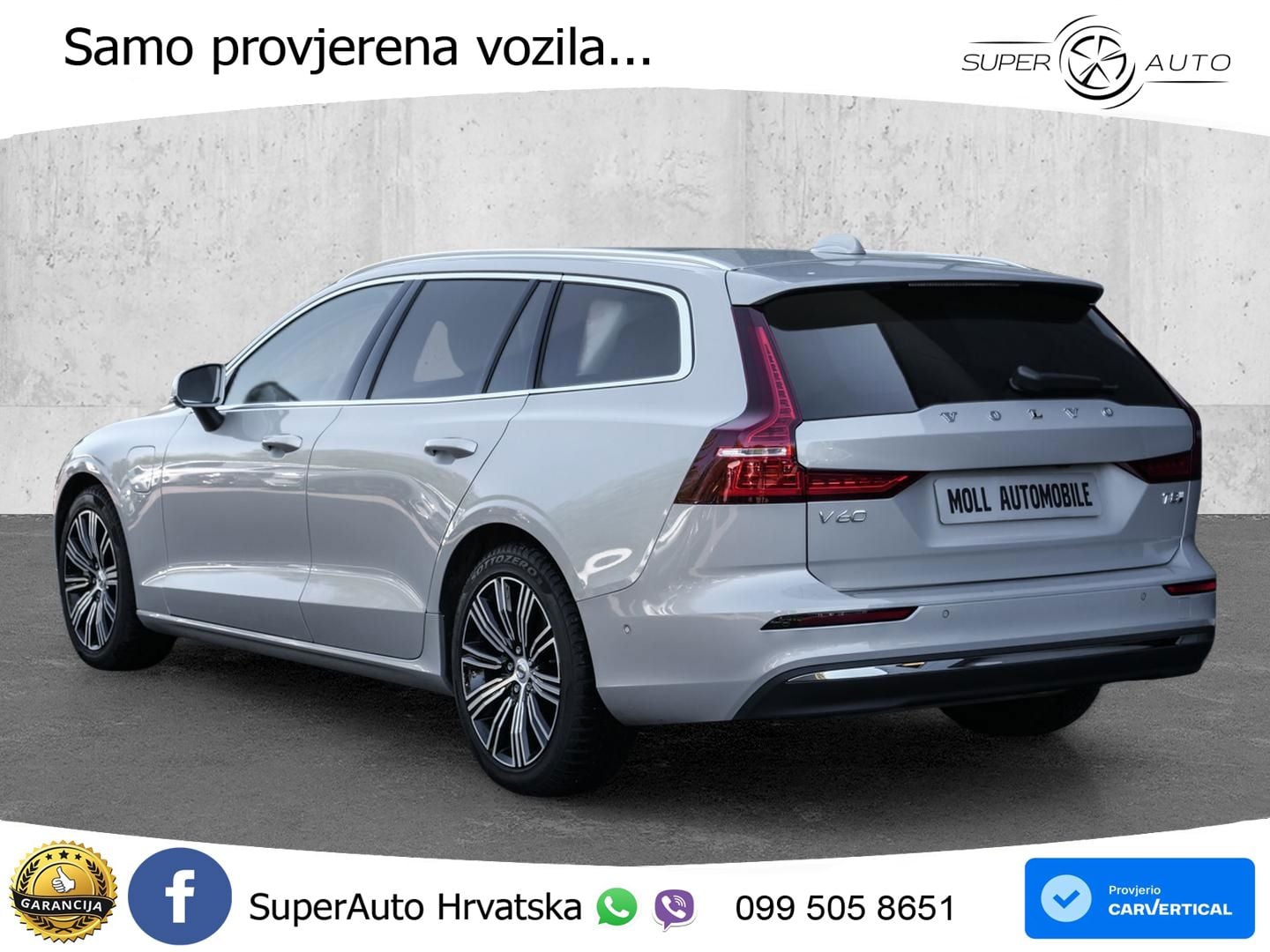 Volvo V60 2.0 T8 AWD Geartronic ACC+GR SJED+360+PANO