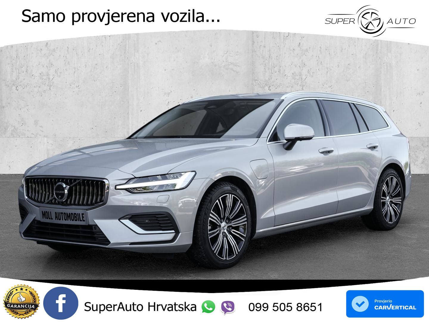 Volvo V60 2.0 T8 AWD Geartronic ACC+GR SJED+360+PANO