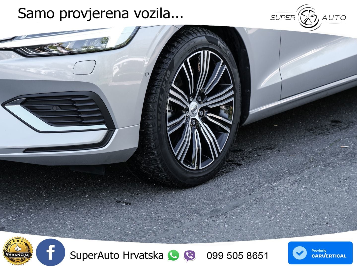 Volvo V60 2.0 T8 AWD Geartronic ACC+GR SJED+360+PANO