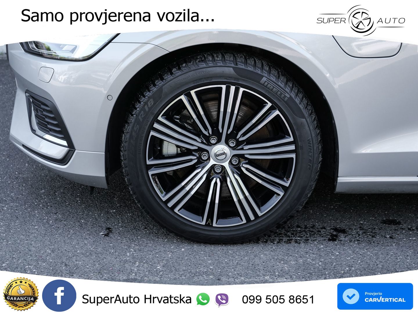 Volvo V60 2.0 T8 AWD Geartronic ACC+GR SJED+360+PANO