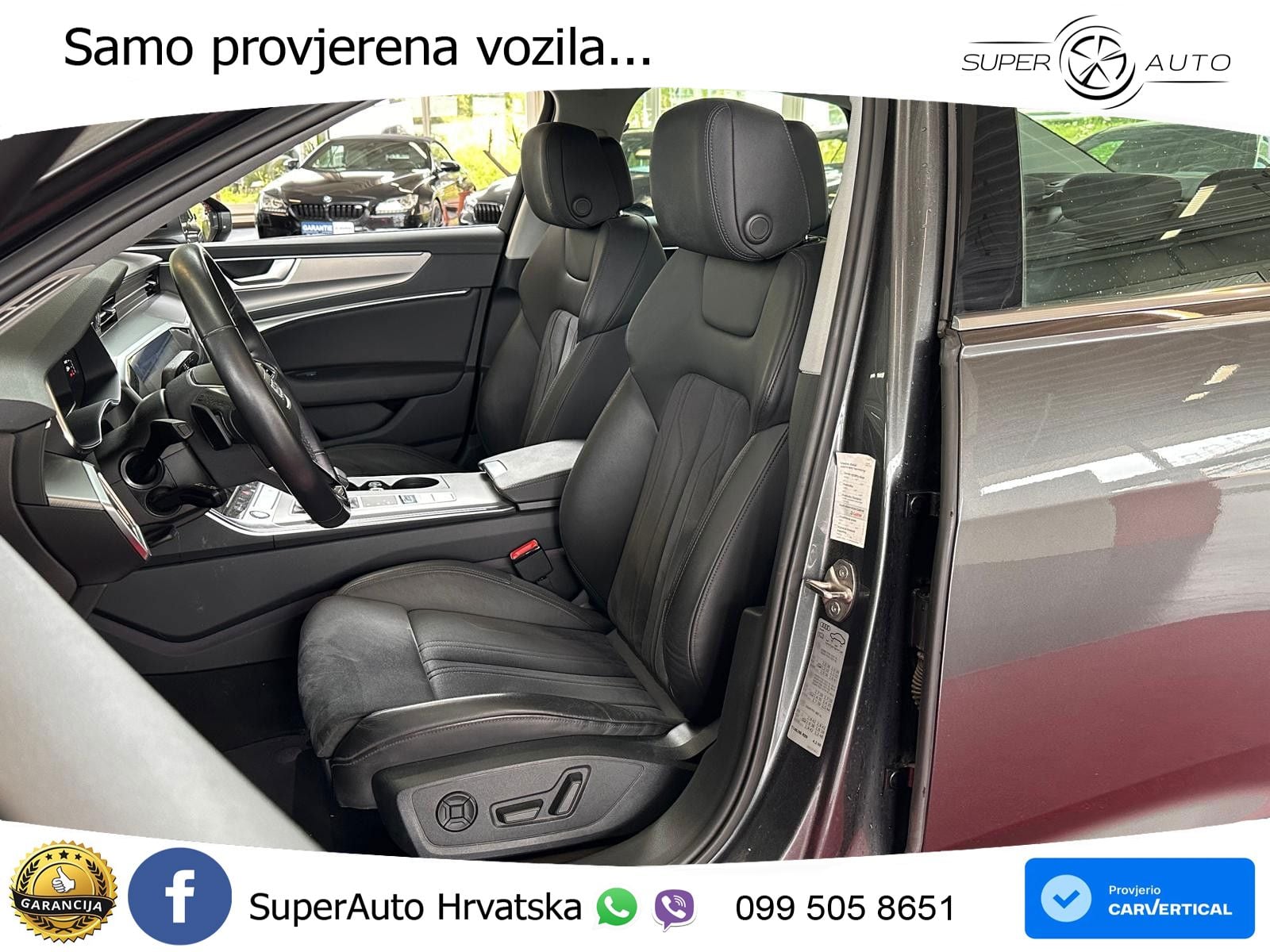 Audi A6 55 TFSI V6 (340 KS) quattro S tronic S line ZRAČNI+ACC+GR SJED+KAM