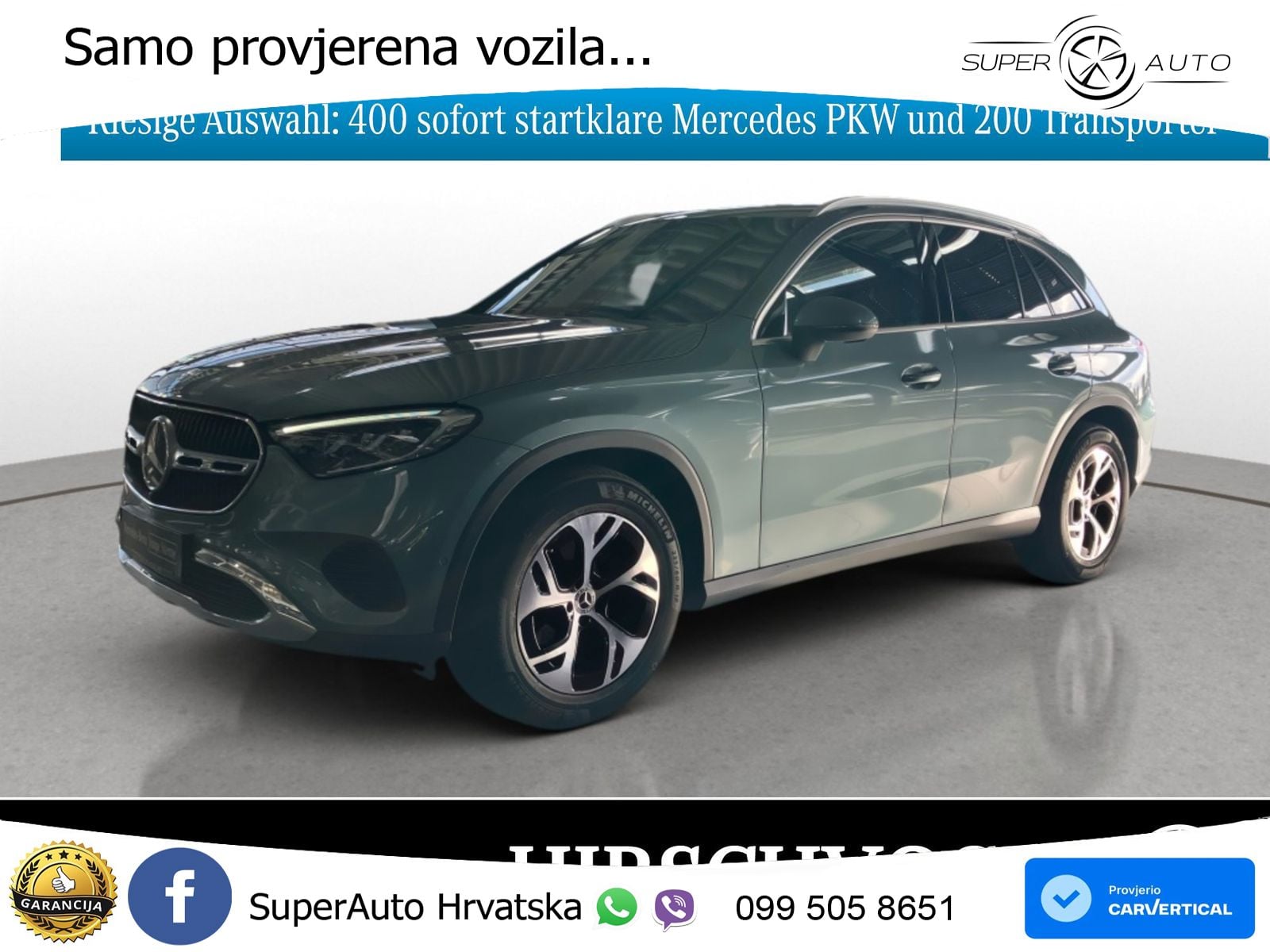 Mercedes GLC 220d (197 KS) 4MATIC 9G-TRONIC Avantgarde LED+GR SJED+ACC