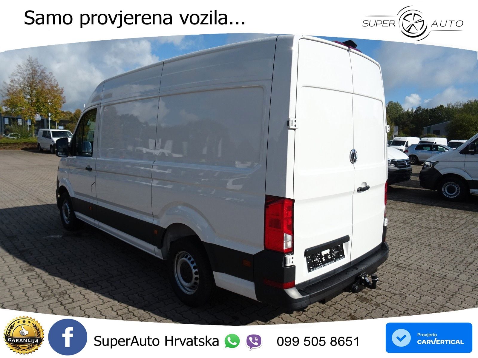 Volkswagen Crafter 35 Kasten HD MR DSG AHK 3.5 ACC Kamera 140 KS