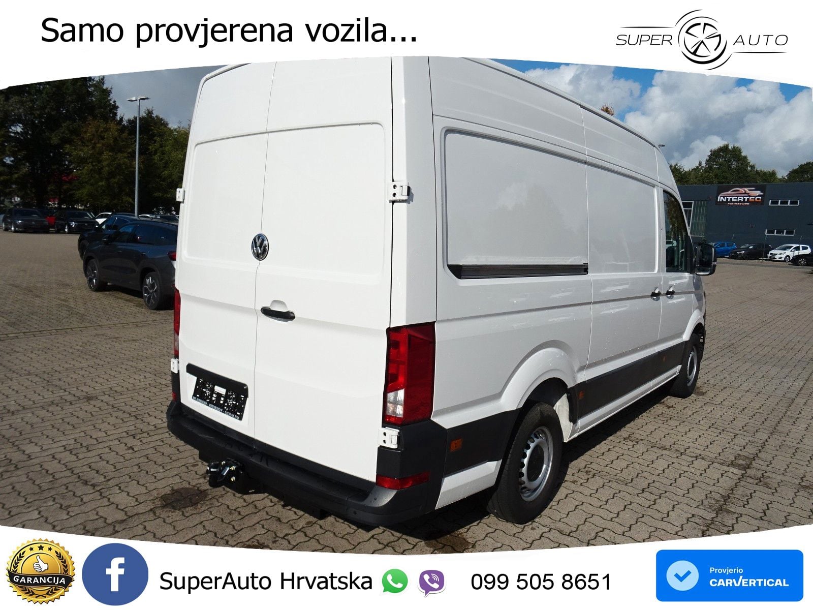 Volkswagen Crafter 35 Kasten HD MR DSG AHK 3.5 ACC Kamera 140 KS