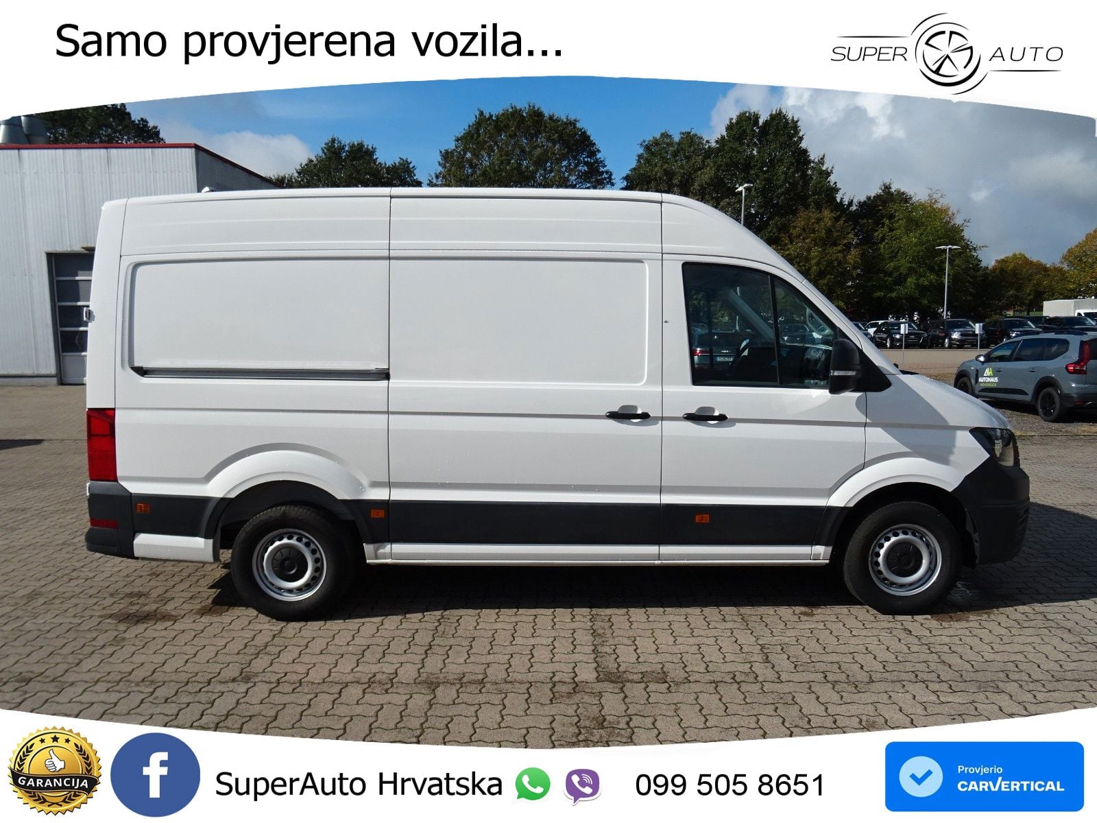 Volkswagen Crafter 35 Kasten HD MR DSG AHK 3.5 ACC Kamera 140 KS