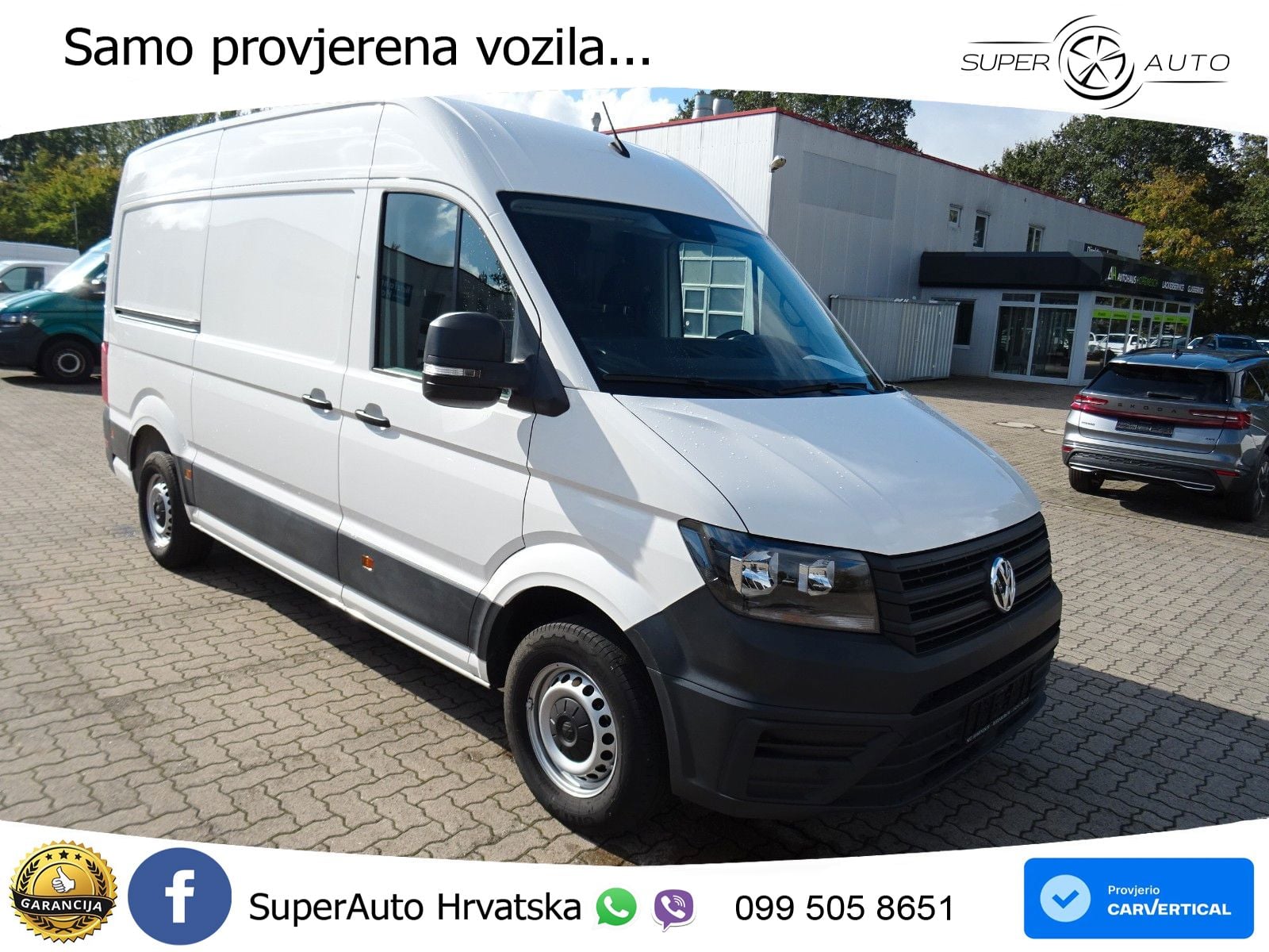 Volkswagen Crafter 35 Kasten HD MR DSG AHK 3.5 ACC Kamera 140 KS