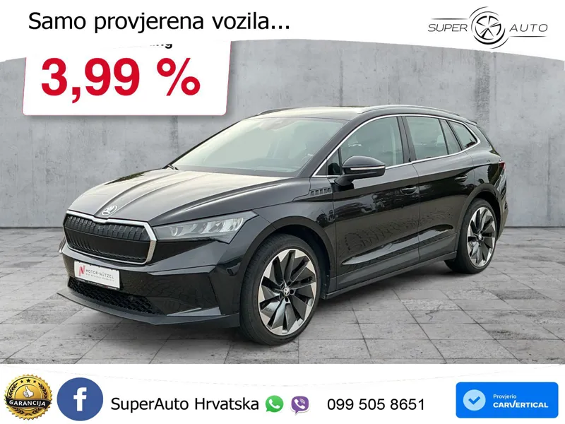 Škoda Enyaq iV 80x 82 kWh (265 KS) AWD Loft LED+GR SJED+ACC