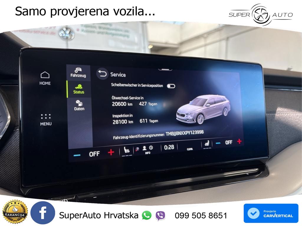 Škoda Octavia Combi 2.0 TDI (150 KS) DSG