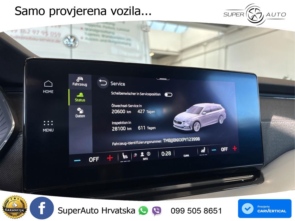 Škoda Octavia Combi 2.0 TDI (150 KS) DSG