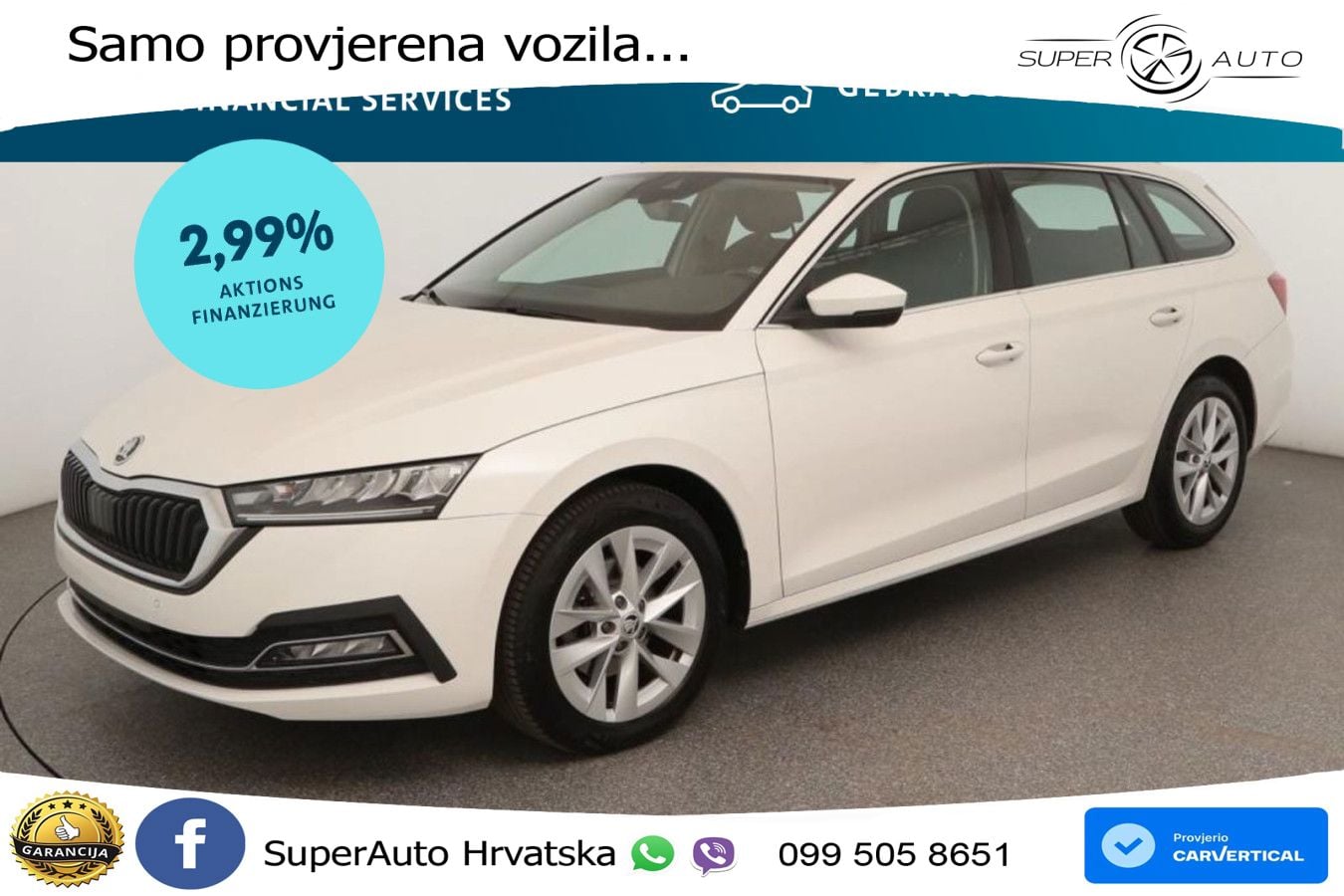 Škoda Octavia Combi 2.0 TDI (150 KS) DSG