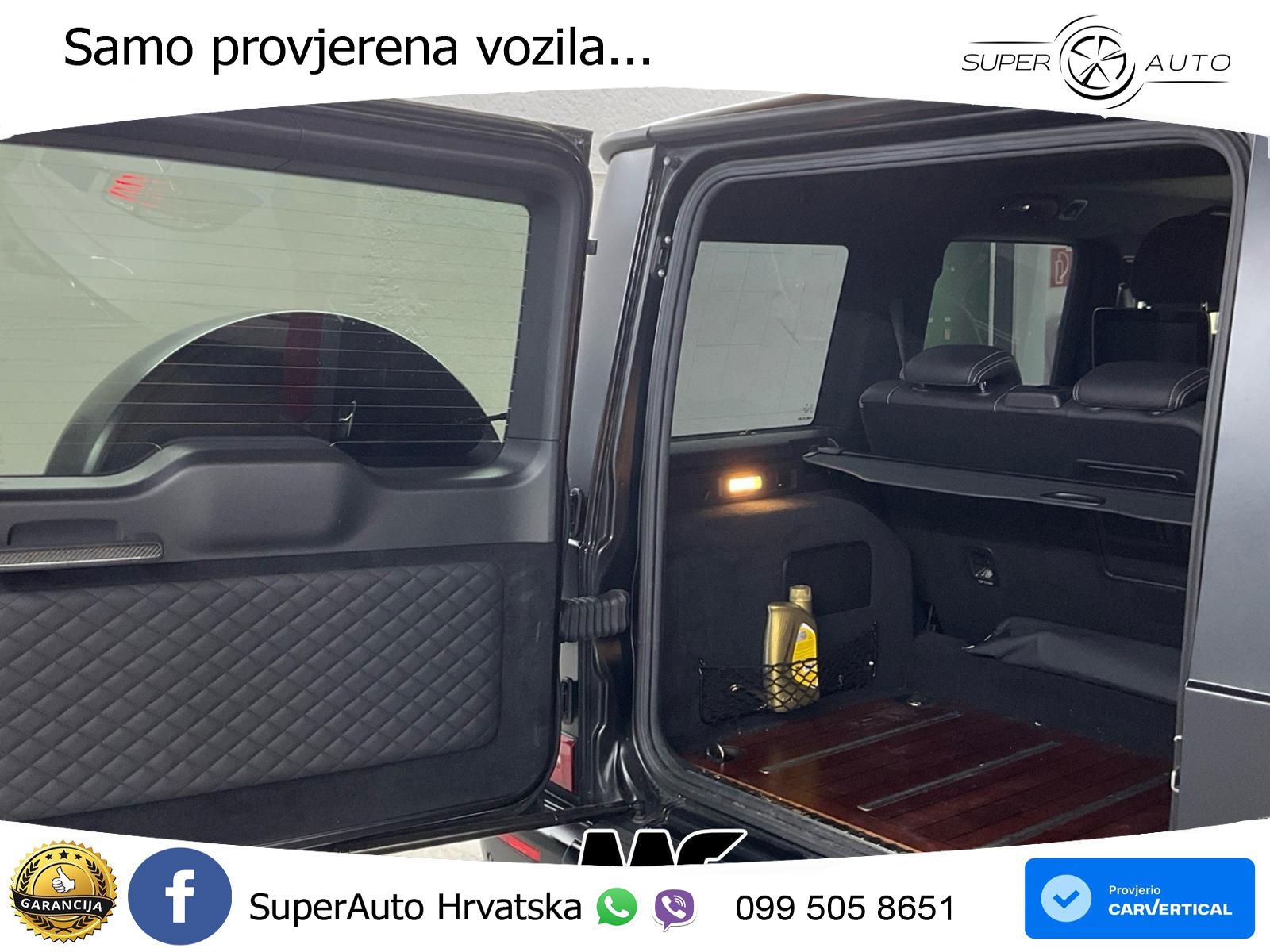 Mercedes AMG G 63 Long V8 (585 KS) 4MATIC 9G-TRONIC AMG SPEEDSHIFT PLUS Superior LED+GR SJED+ACC
