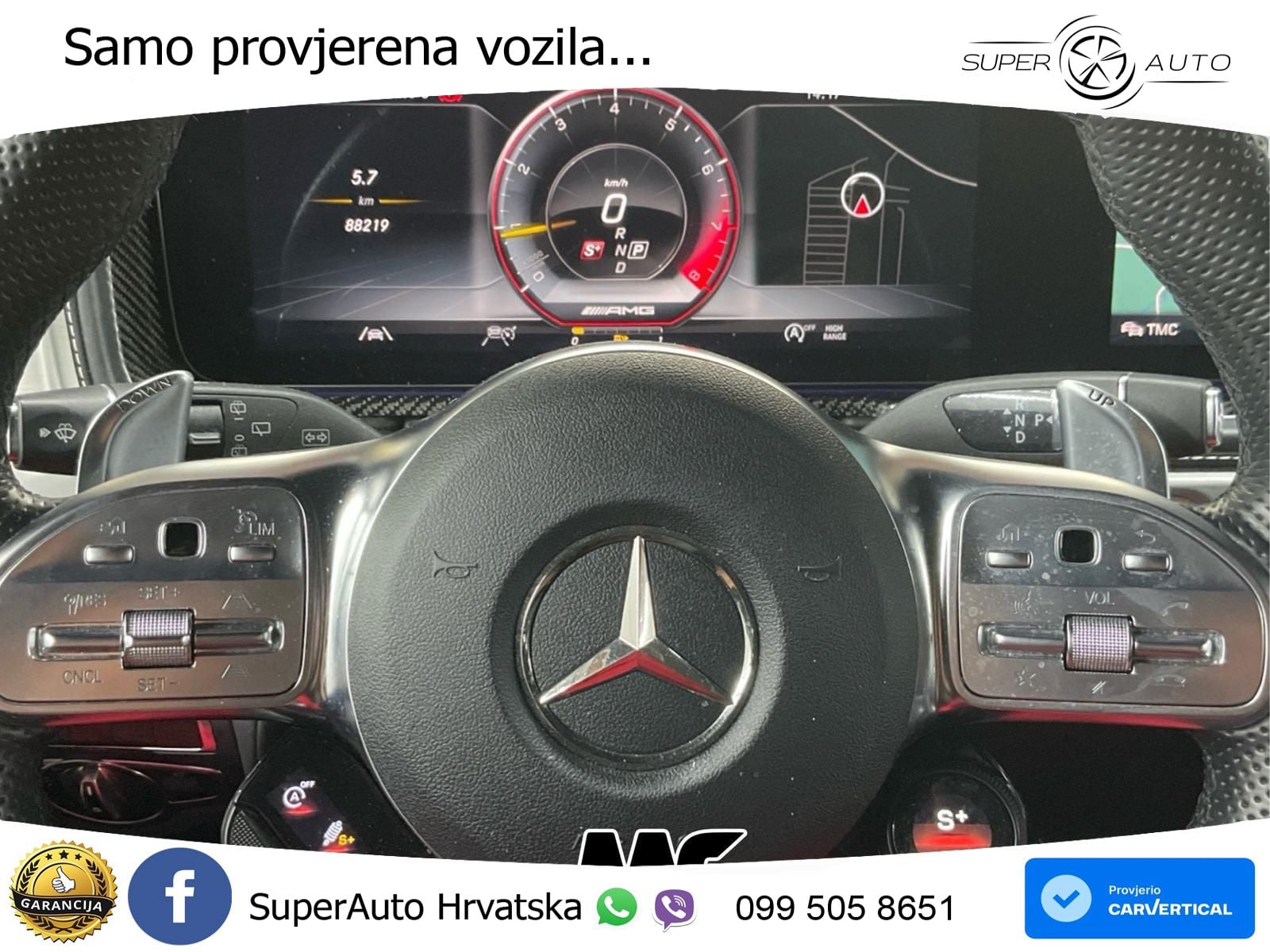 Mercedes AMG G 63 Long V8 (585 KS) 4MATIC 9G-TRONIC AMG SPEEDSHIFT PLUS Superior LED+GR SJED+ACC