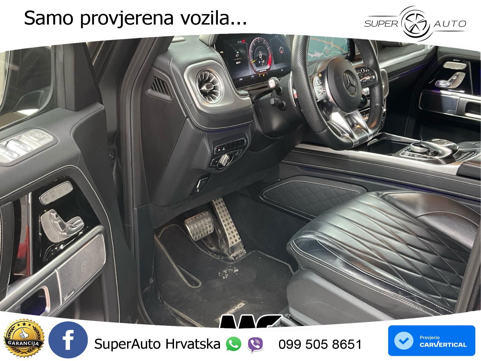 Mercedes AMG G 63 Long V8 (585 KS) 4MATIC 9G-TRONIC AMG SPEEDSHIFT PLUS Superior LED+GR SJED+ACC