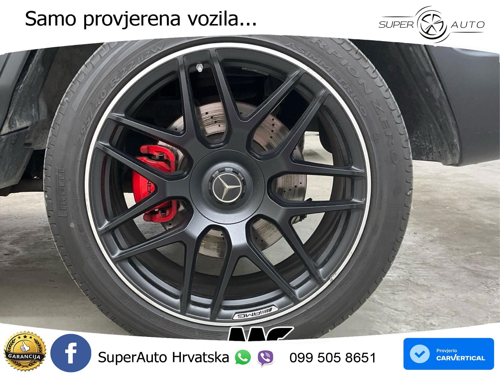Mercedes AMG G 63 Long V8 (585 KS) 4MATIC 9G-TRONIC AMG SPEEDSHIFT PLUS Superior LED+GR SJED+ACC
