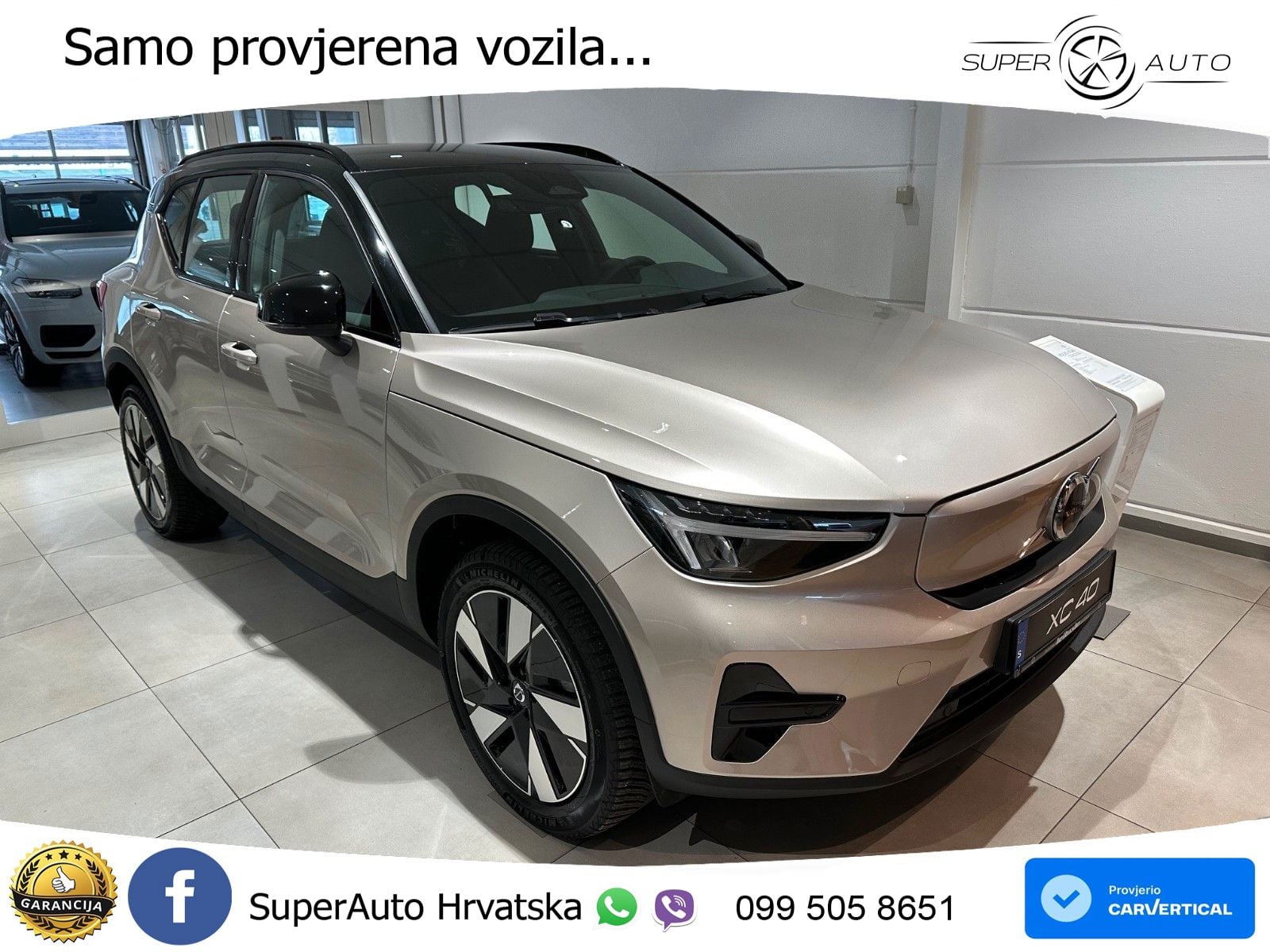 Volvo XC40 Recharge 82 kWh 252 KS Single Motor Extended Range