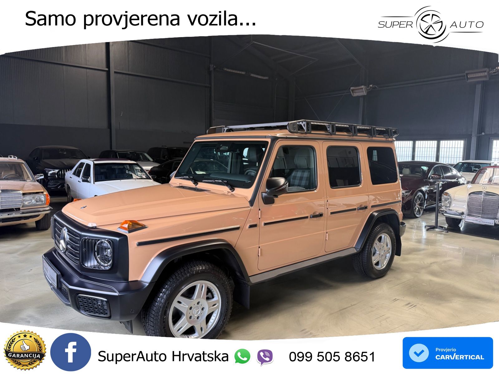 Mercedes G 450d Long (367 KS) 4MATIC 9G-TRONIC LED+GR SJED+ACC
