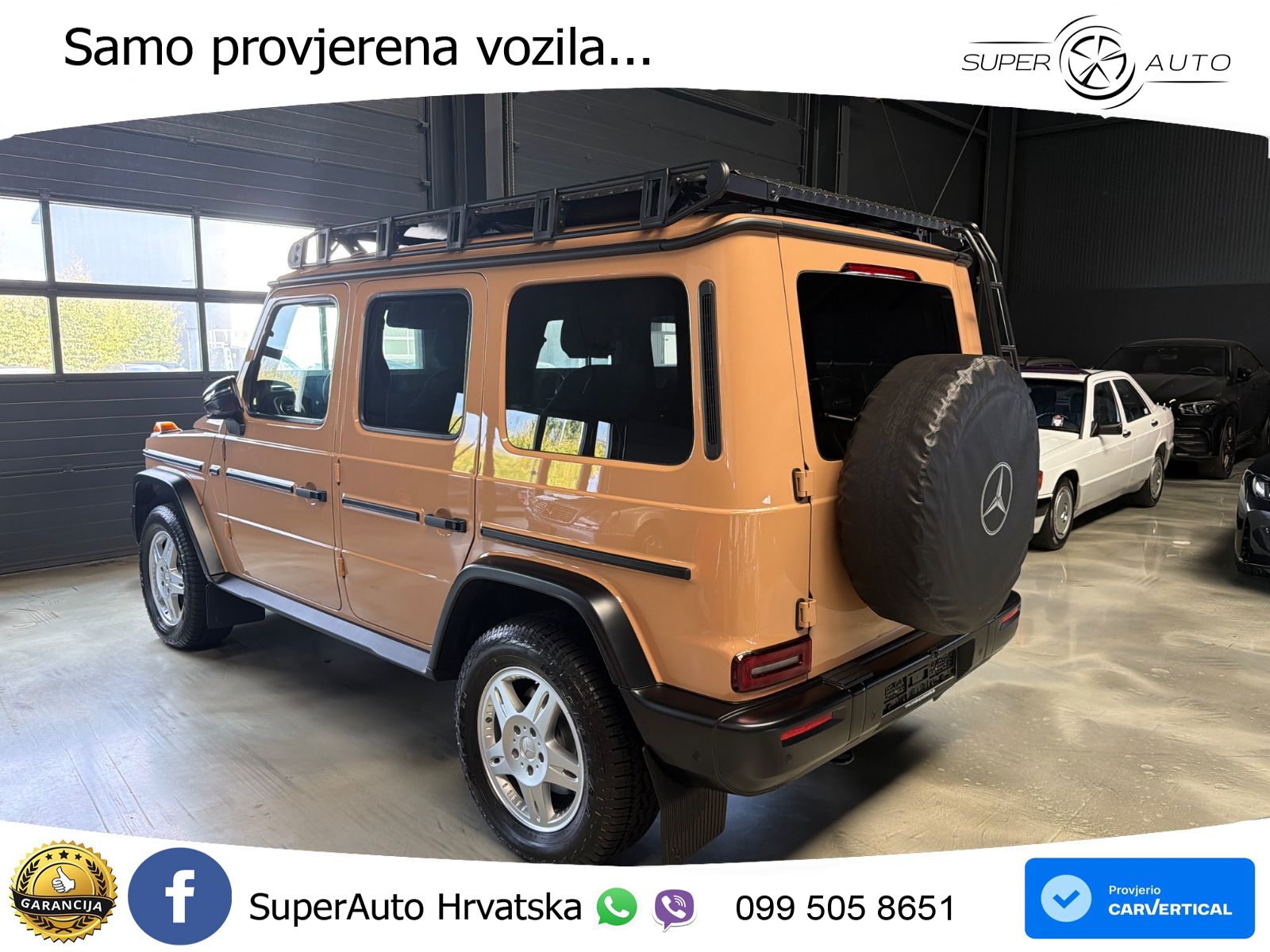 Mercedes G 450d Long (367 KS) 4MATIC 9G-TRONIC LED+GR SJED+ACC