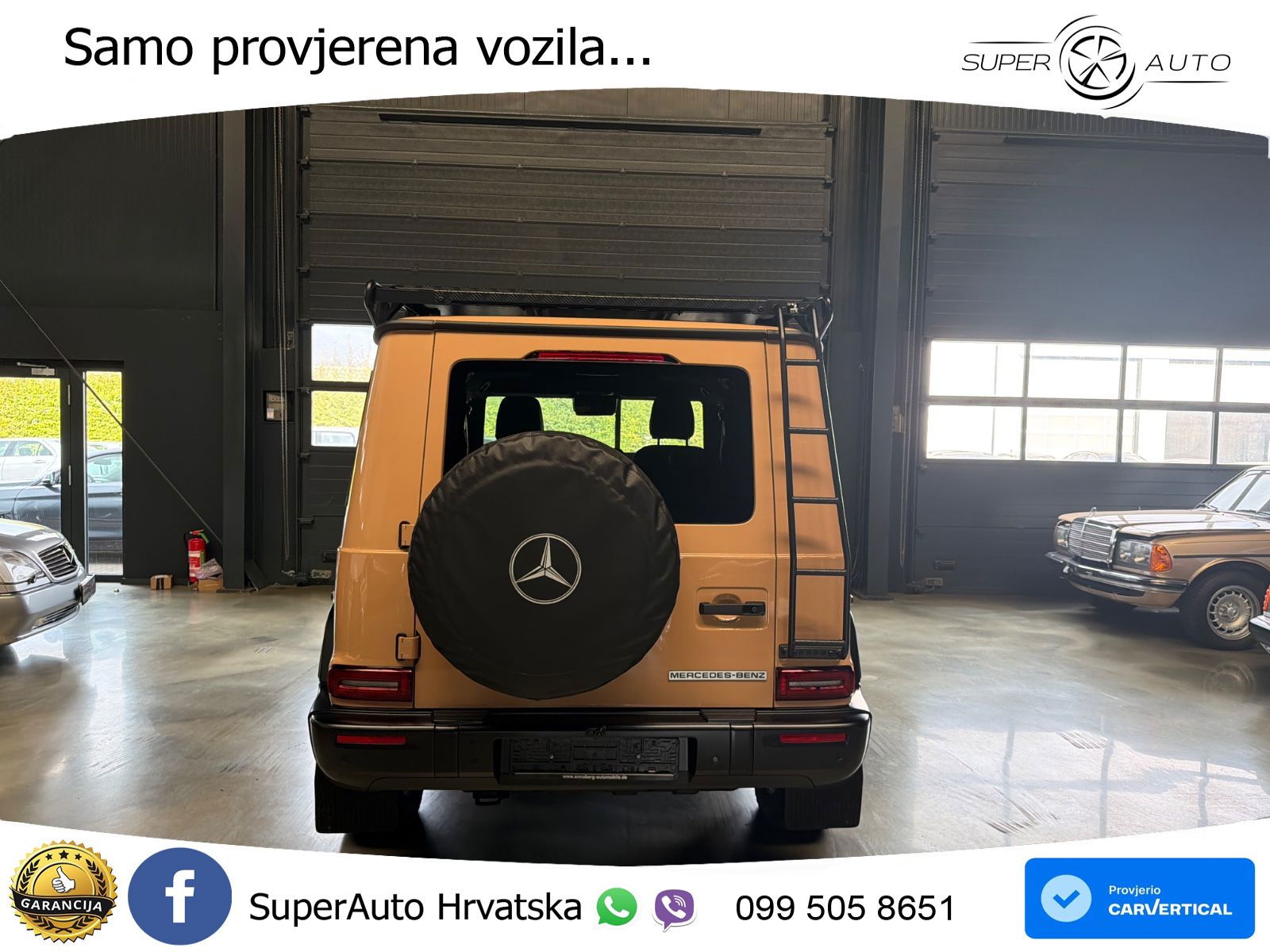 Mercedes G 450d Long (367 KS) 4MATIC 9G-TRONIC LED+GR SJED+ACC