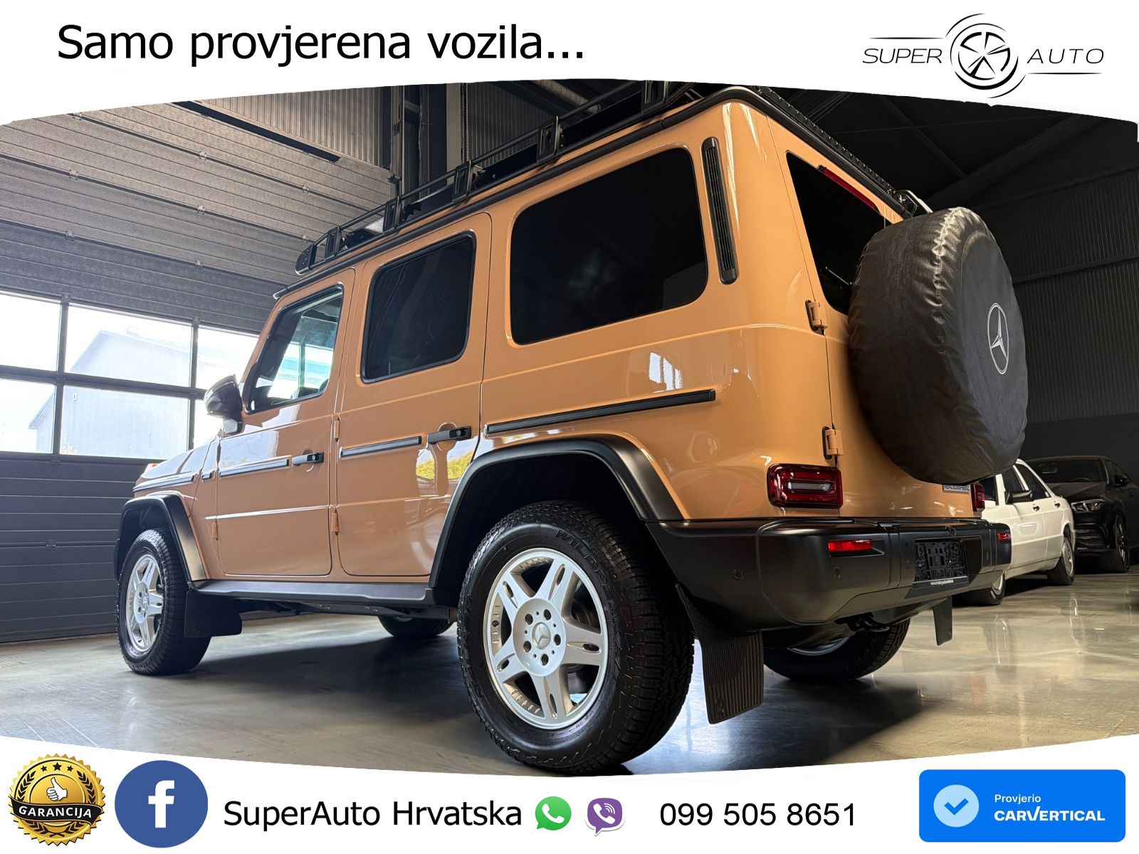 Mercedes G 450d Long (367 KS) 4MATIC 9G-TRONIC LED+GR SJED+ACC