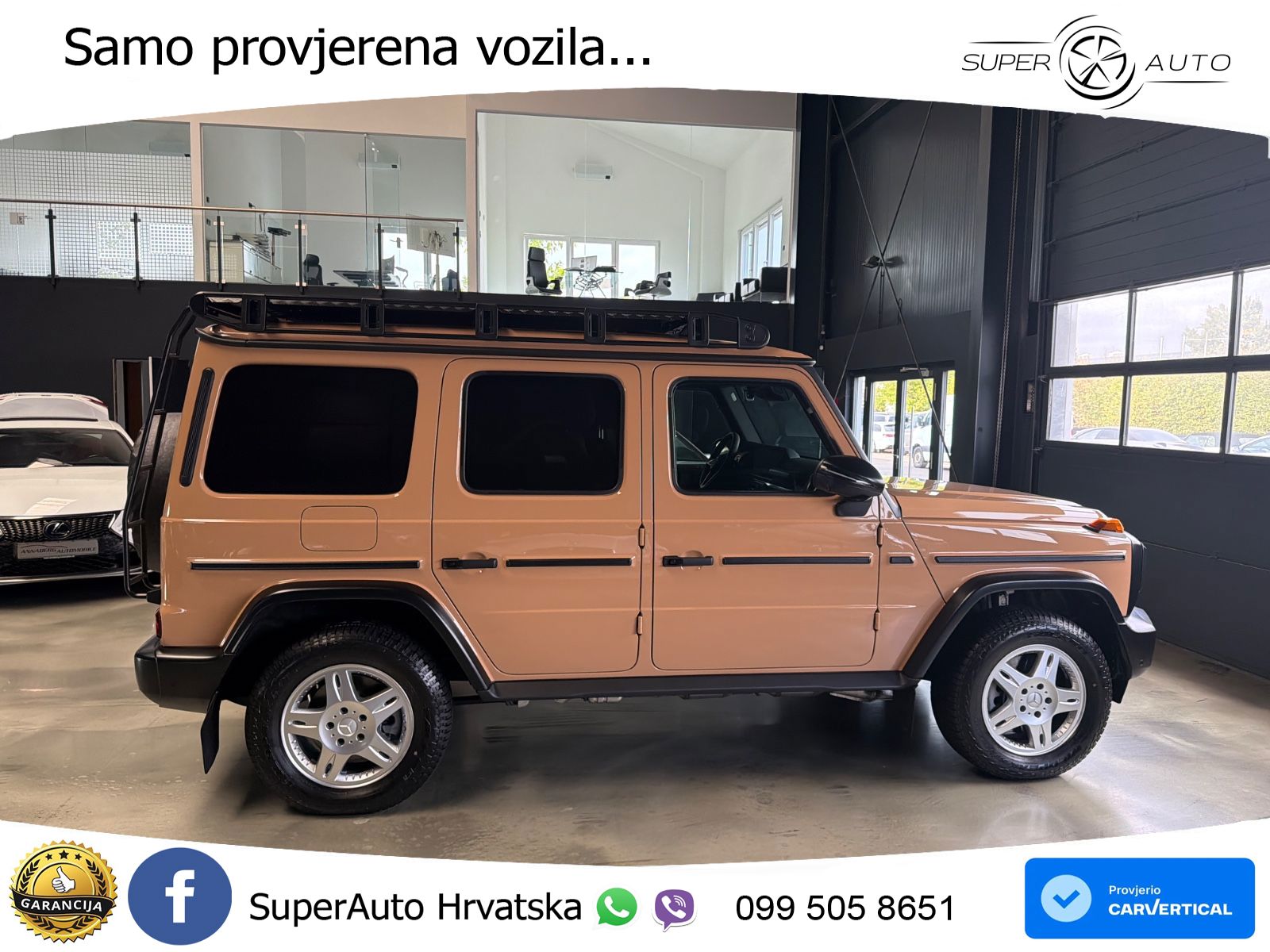 Mercedes G 450d Long (367 KS) 4MATIC 9G-TRONIC LED+GR SJED+ACC