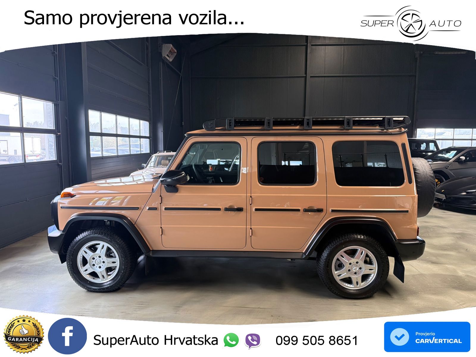 Mercedes G 450d Long (367 KS) 4MATIC 9G-TRONIC LED+GR SJED+ACC