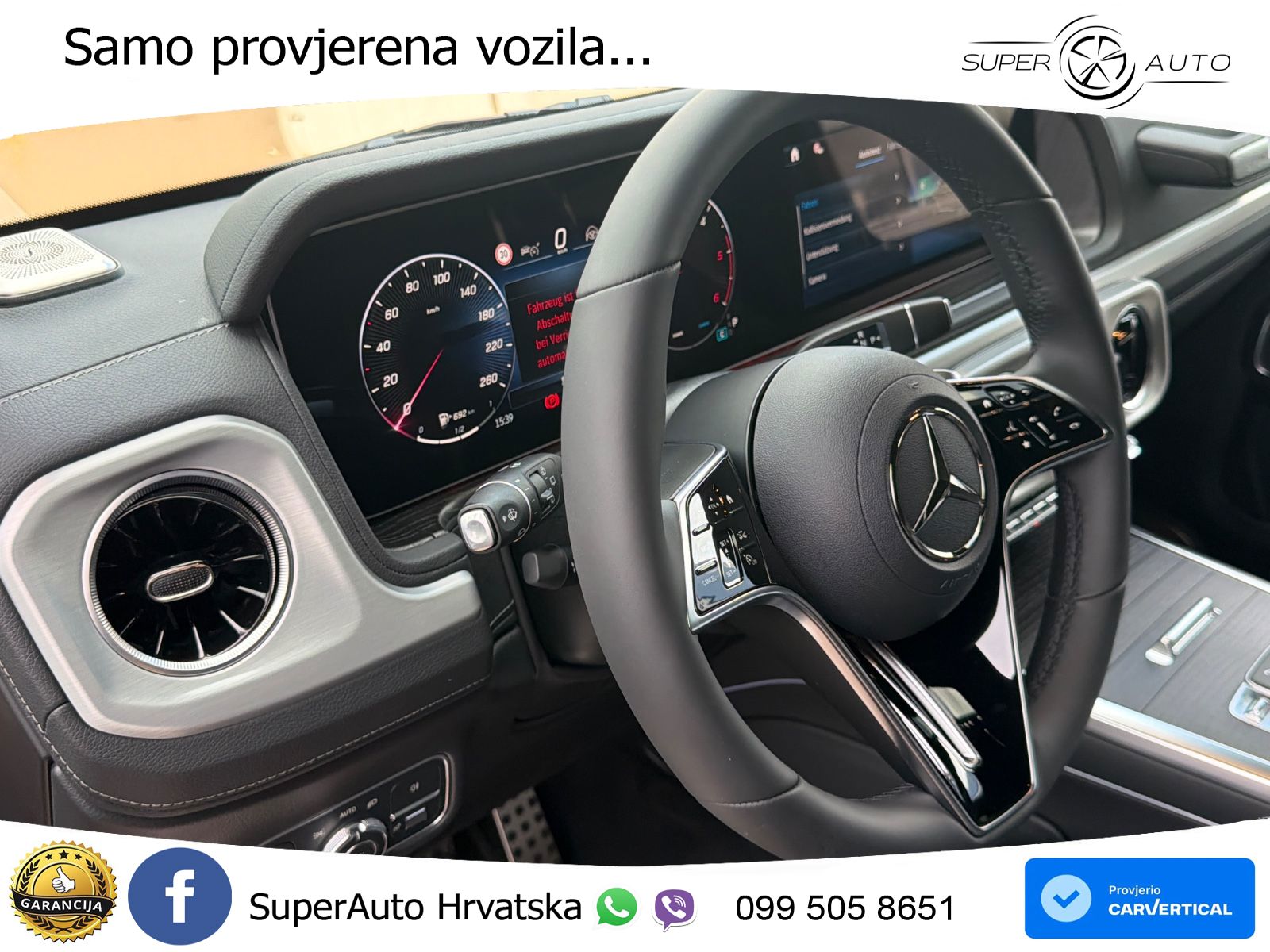 Mercedes G 450d Long (367 KS) 4MATIC 9G-TRONIC LED+GR SJED+ACC
