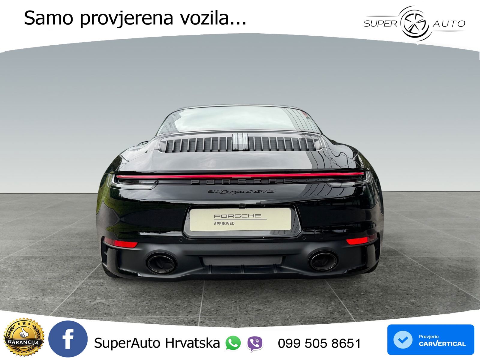 Porsche 911 Targa 4 GTS 3.0 (480 KS) PDK
