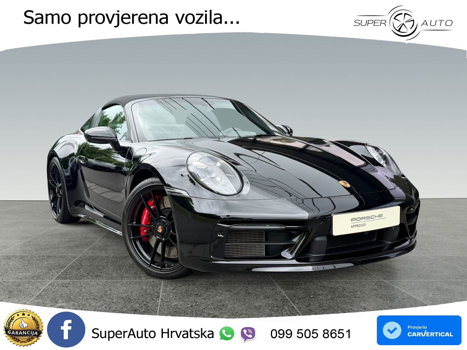 Porsche 911 Targa 4 GTS 3.0 (480 KS) PDK