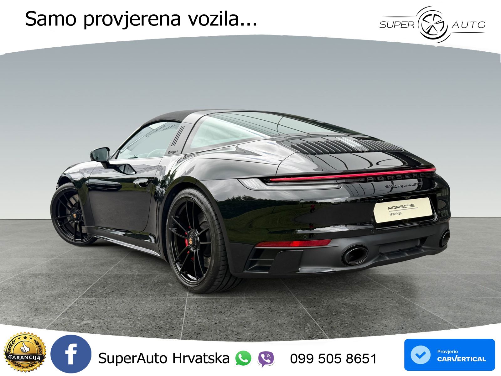 Porsche 911 Targa 4 GTS 3.0 (480 KS) PDK