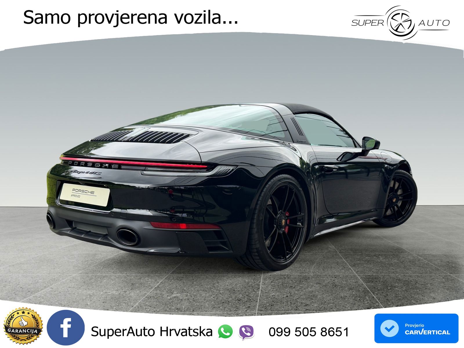 Porsche 911 Targa 4 GTS 3.0 (480 KS) PDK