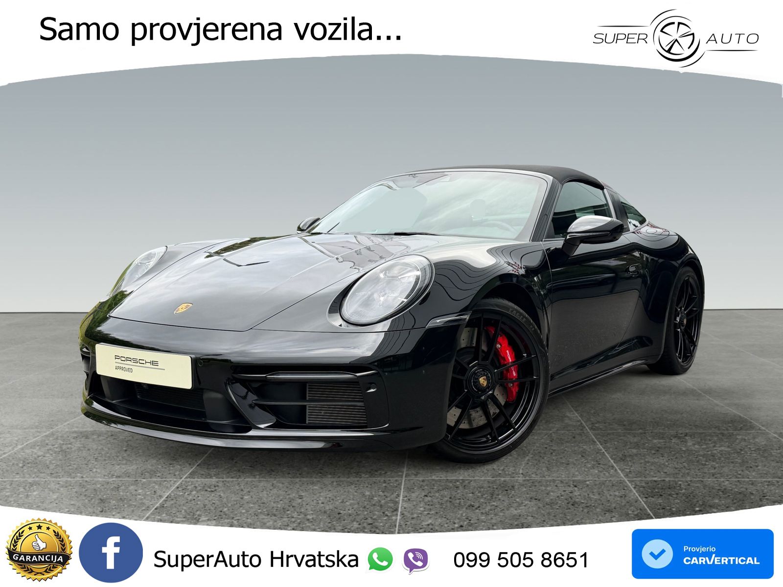 Porsche 911 Targa 4 GTS 3.0 (480 KS) PDK