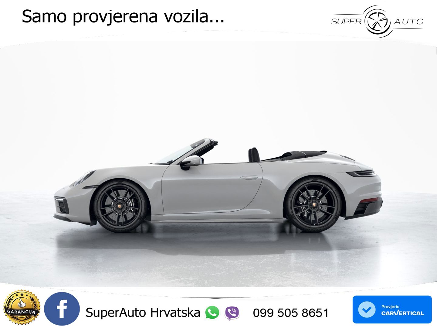 Porsche 911 Carrera 4 GTS Cabriolet 3.0 (480 KS) PDK LED+GR SJED+ACC