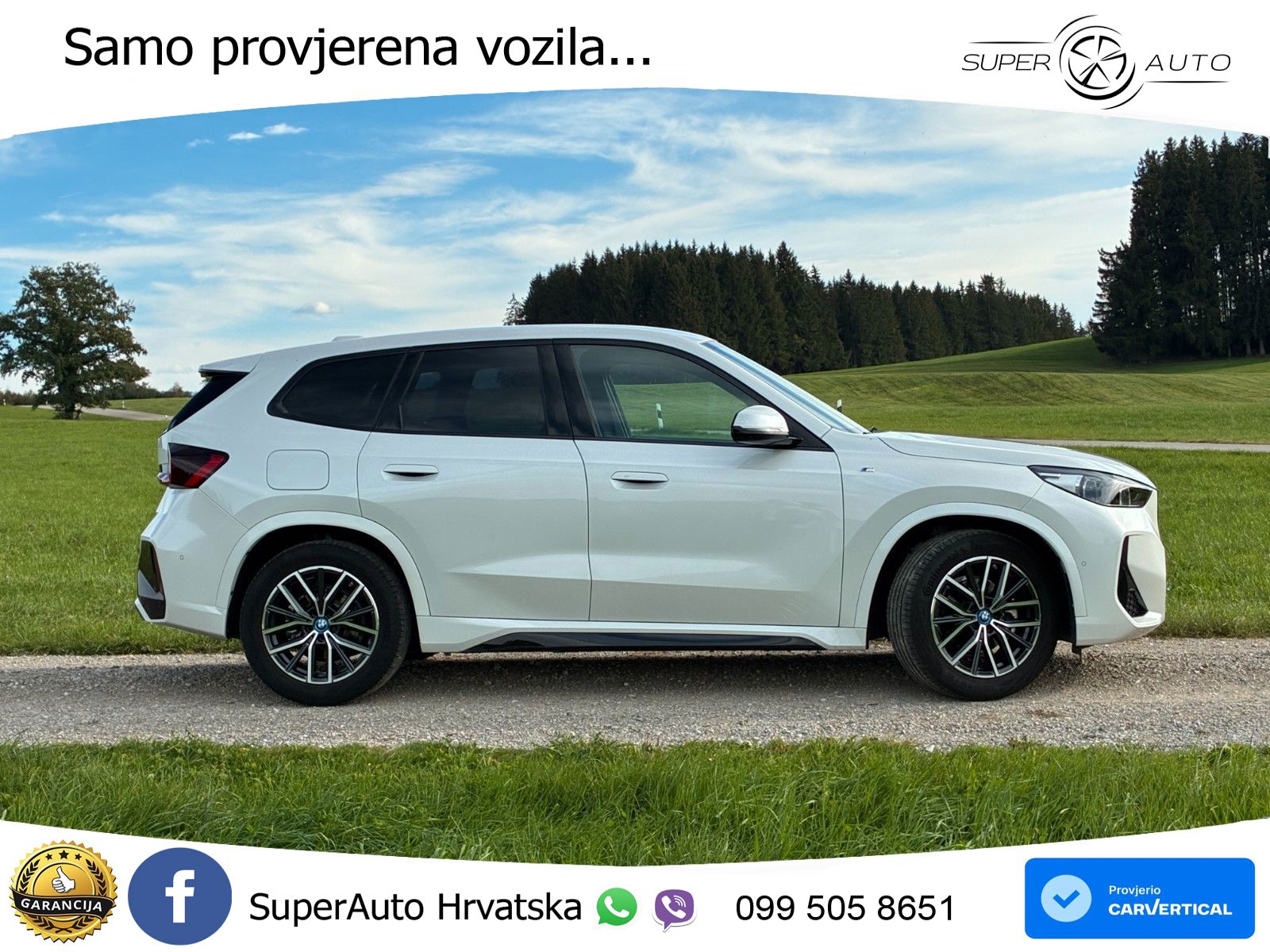 BMW iX1 66.5 kWh (204 KS) eDrive20 M Sport LED+GR SJED+ACC