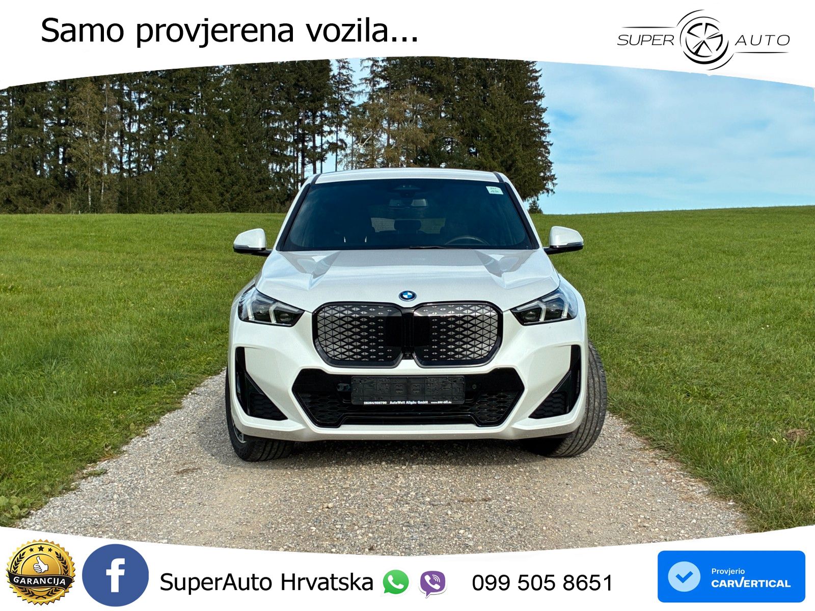 BMW iX1 66.5 kWh (204 KS) eDrive20 M Sport LED+GR SJED+ACC