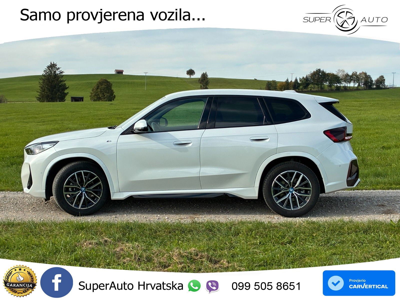 BMW iX1 66.5 kWh (204 KS) eDrive20 M Sport LED+GR SJED+ACC