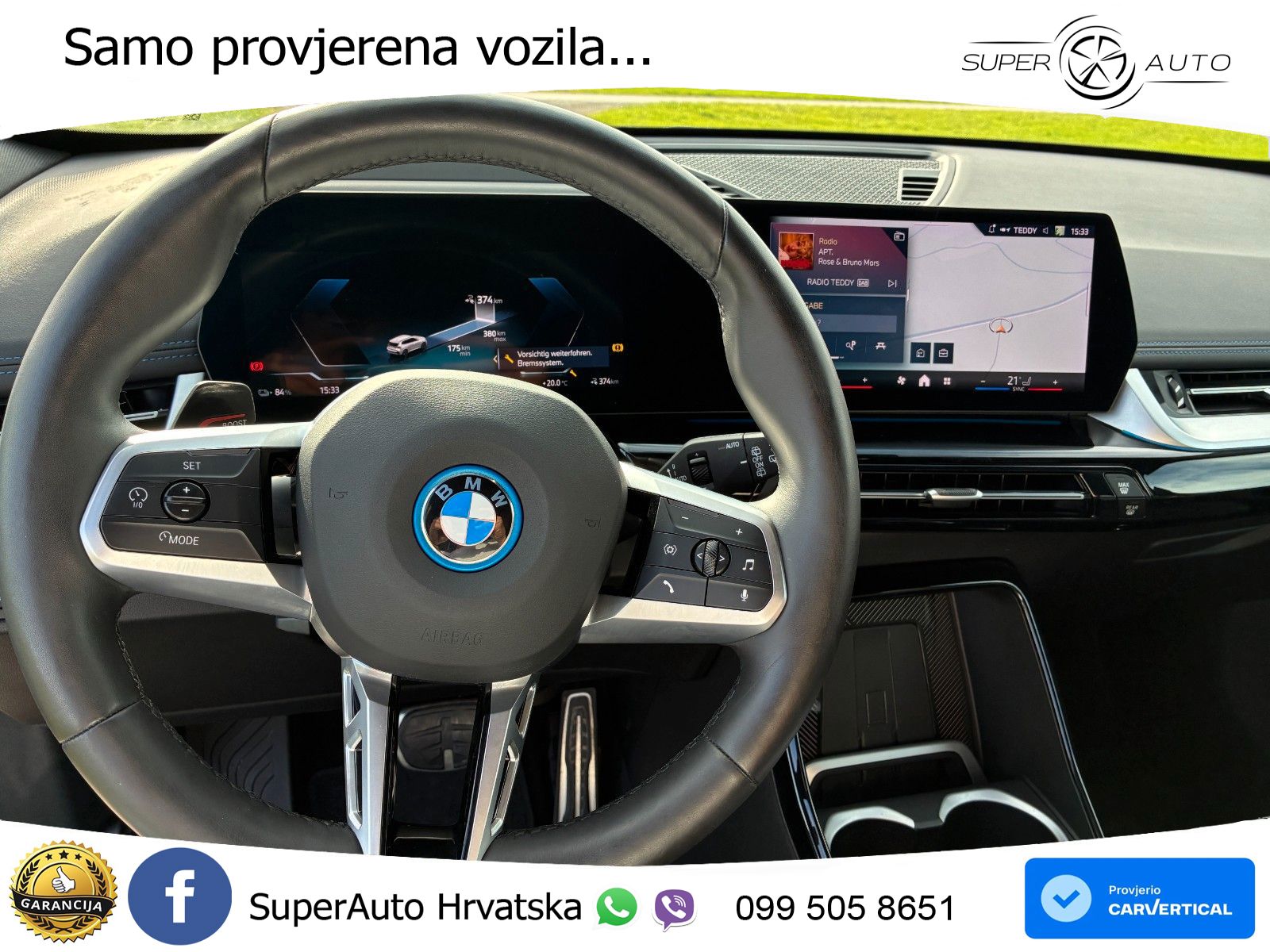 BMW iX1 66.5 kWh (204 KS) eDrive20 M Sport LED+GR SJED+ACC