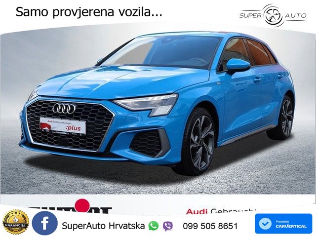 Audi A3 35 TFSI (150 KS) S tronic S line LED+GR SJED+ACC