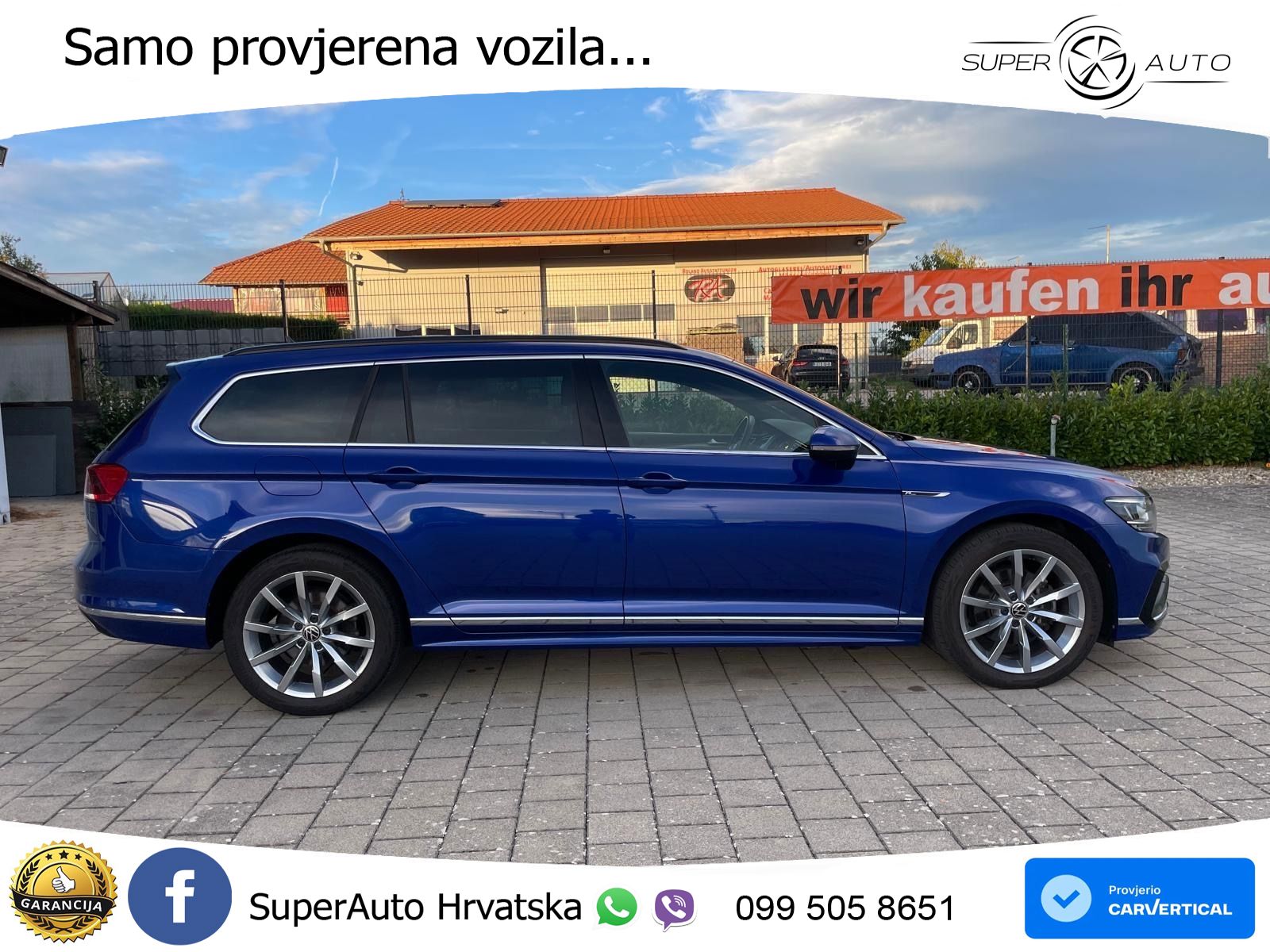 Volkswagen Passat Variant 2.0 TDI (150 KS) DSG R-Line LED+GR SJED+ACC